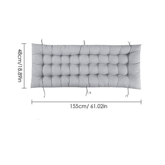 NEW Lounger Cushion, 61Inch Chaise Lounger Cushions Rocking Chair Sofa Cushion - Picture 5 of 9